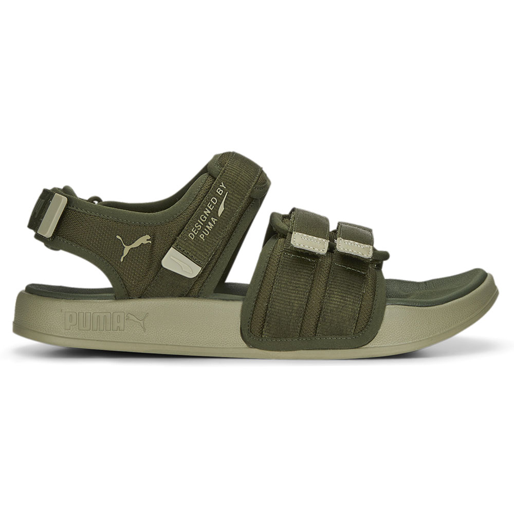 Puma store buckle sandals