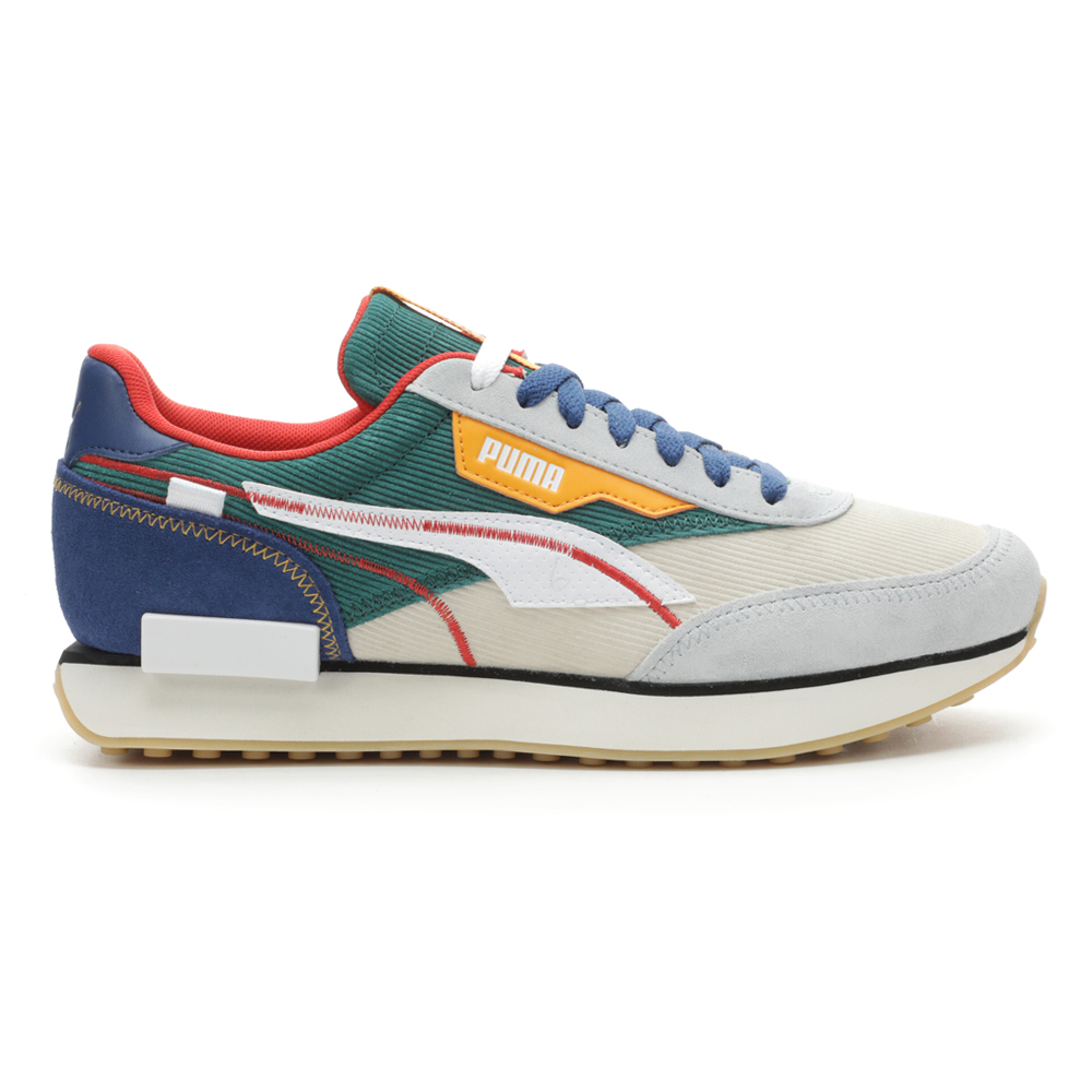 PUMA Future Rider Nh Blue Lace Up Mens Multi Sneakers Casual