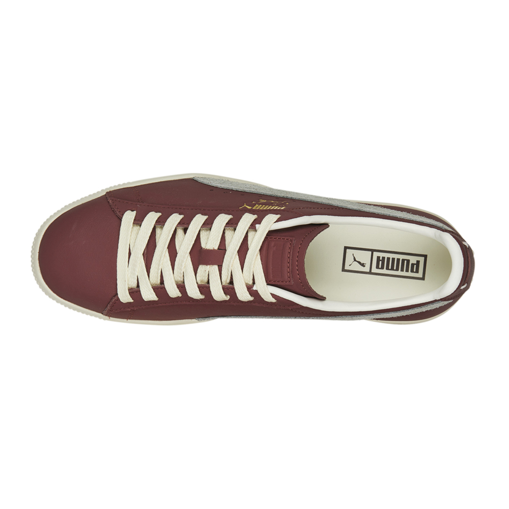 Puma clyde hotsell 10 burgundy