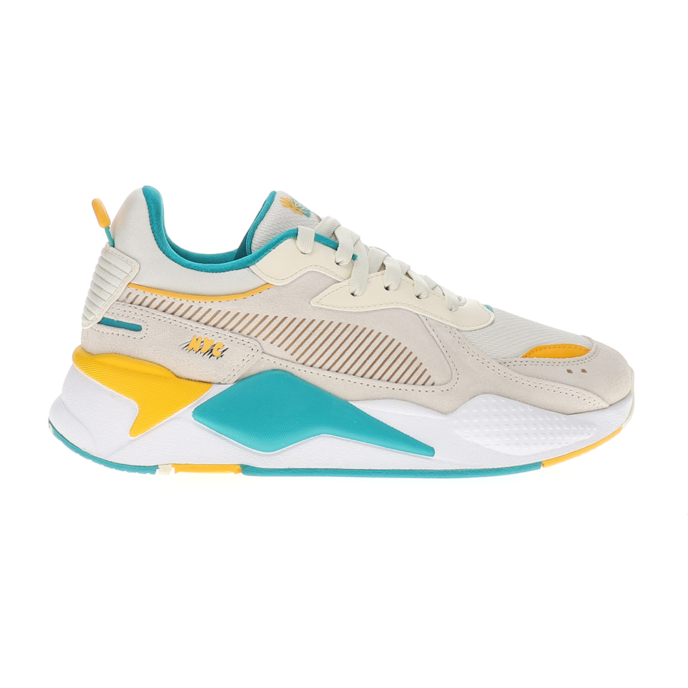 M PUMA RsX Reinvent Flagship Lace Up Womens Off White Sneakers