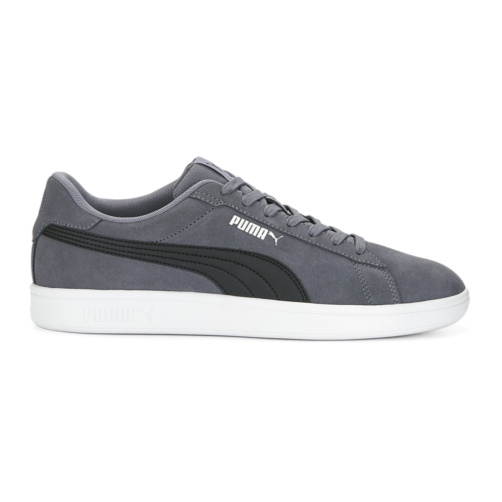Puma Smash 3.0 Lace Up Mens Grey Sneakers Casual Shoes 39098408