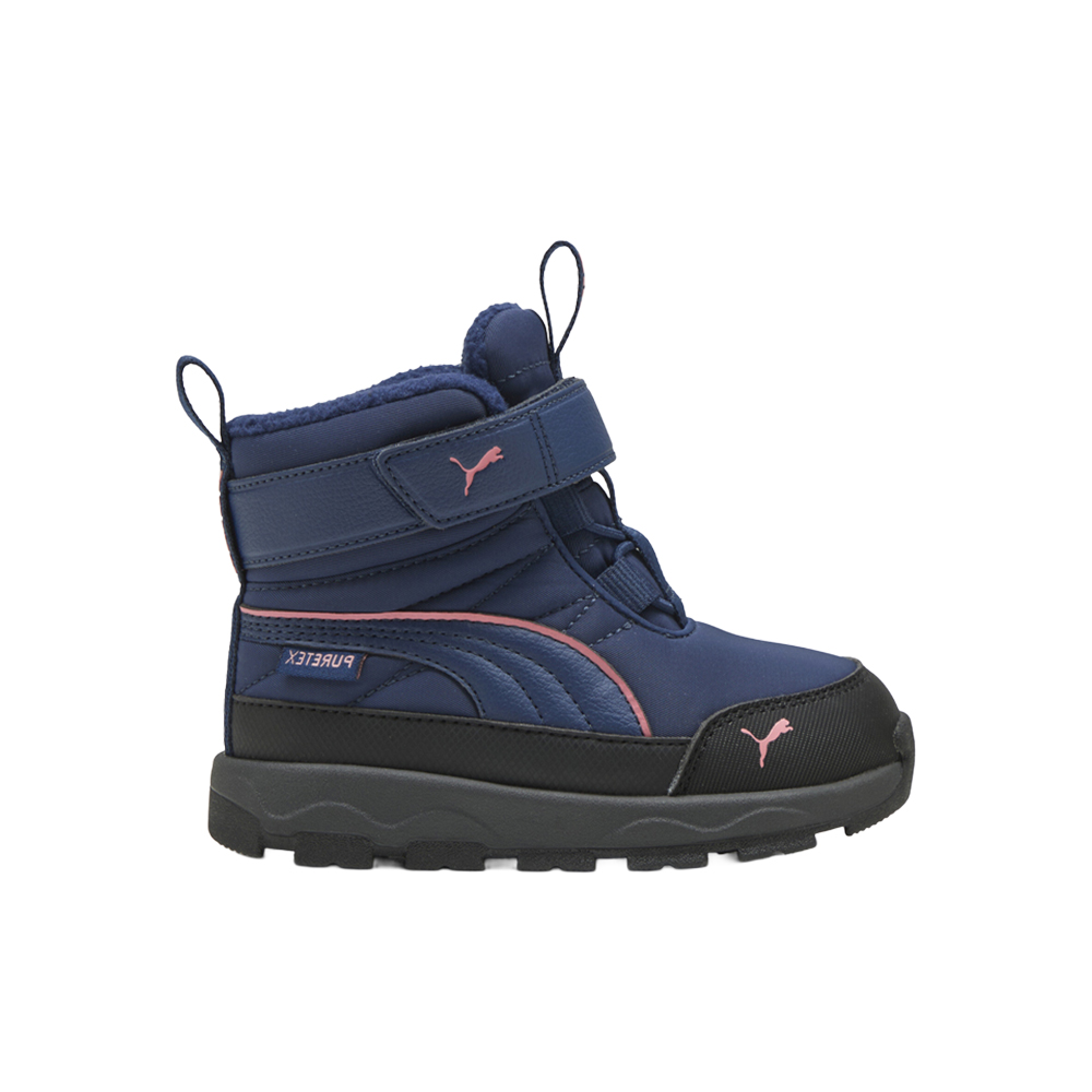 PUMA Evolve Puretex Toddlers' Easy On Waterproof Boots in Blue, Size 4