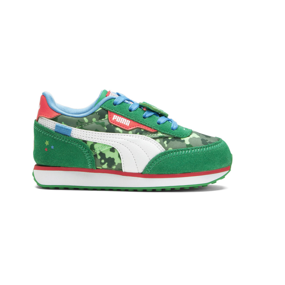 Coco  PUMA Coco X Future Rider Lace Up Toddler Boys Green Sneakers