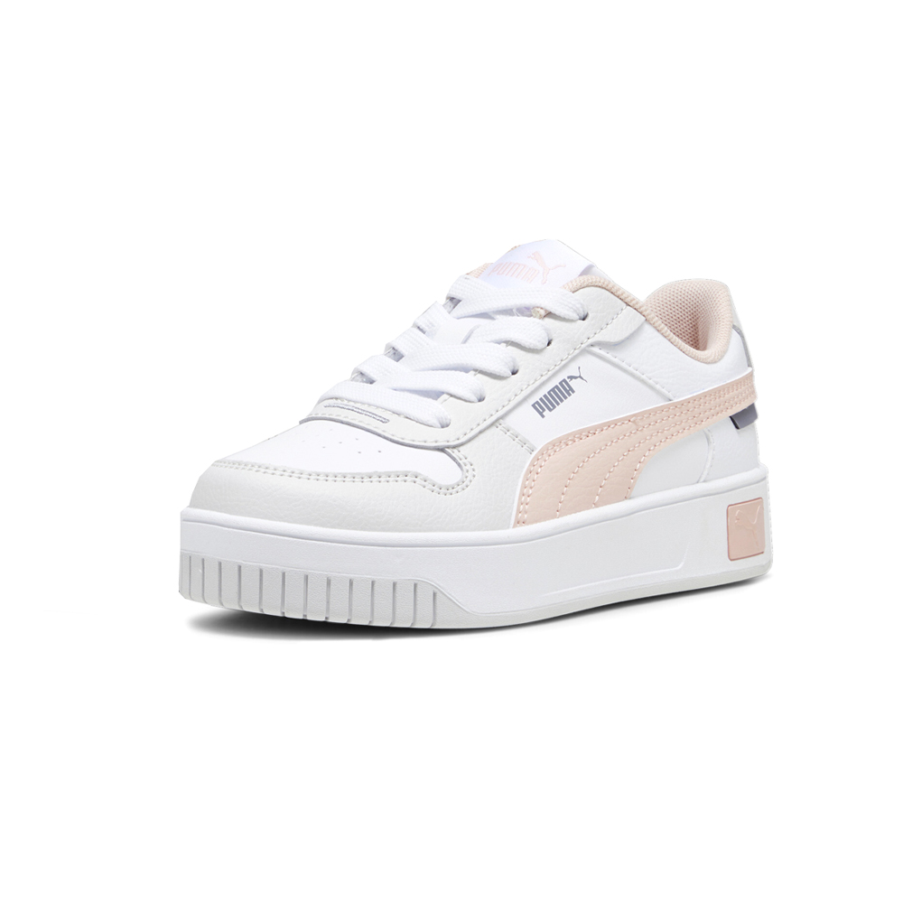 Puma Carina Street Ps Girls White Sneakers Casual Shoes 39384704