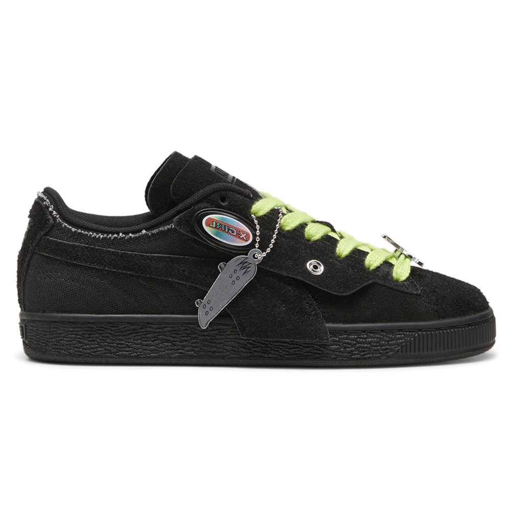 Женские кроссовки Puma Suede X X Girl на шнуровке, размер 6 М, повседневная обувь 39625101