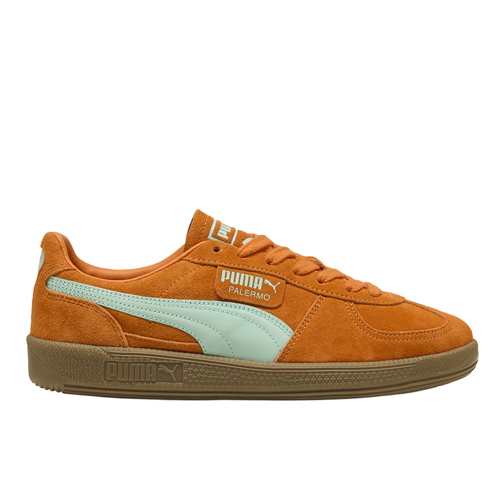 PUMA Palermo Sneakers in Orange, Size 9.5