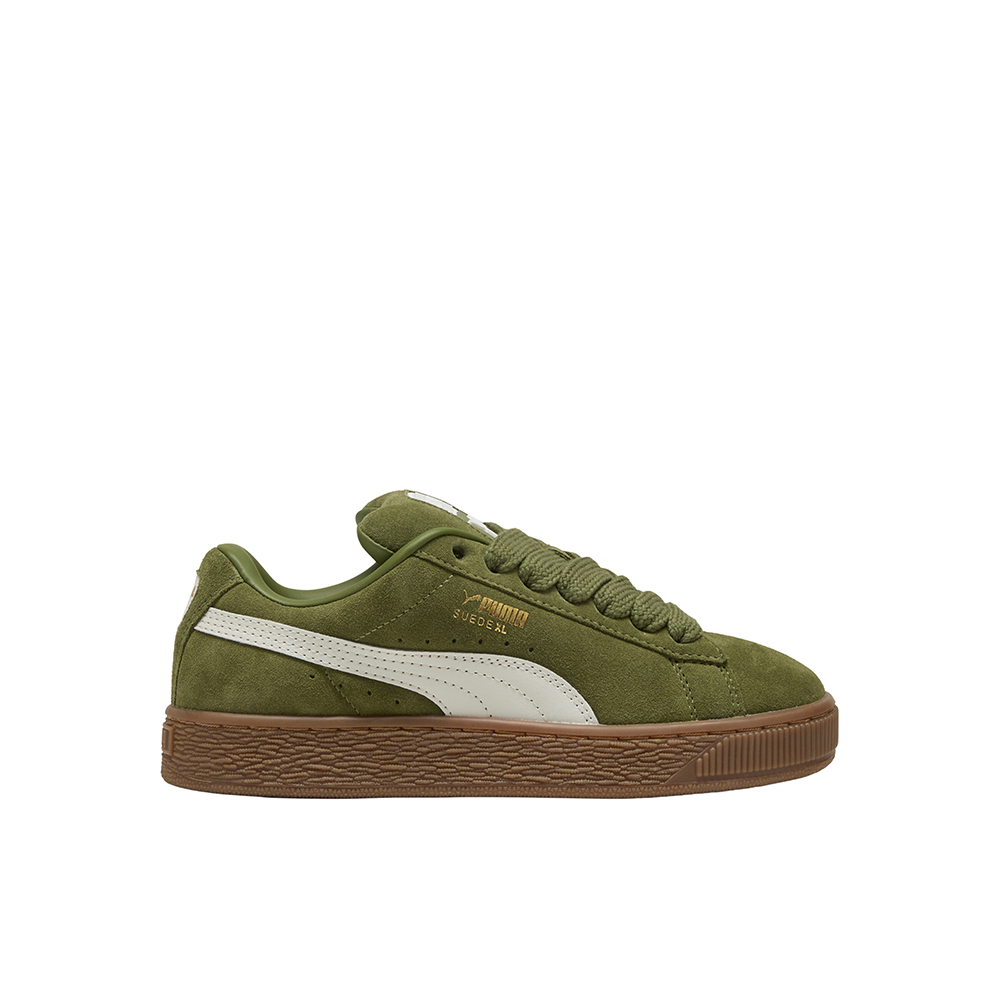 PUMA Suede XL Big Kids' Sneakers in Green, Size 5