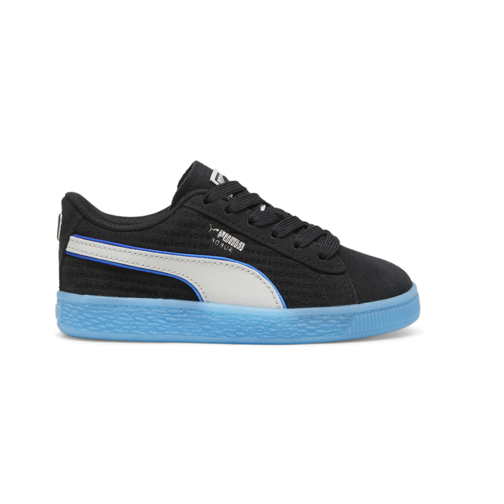 PUMA P Station X Suede Lace Up Toddler Boys Black, Blue