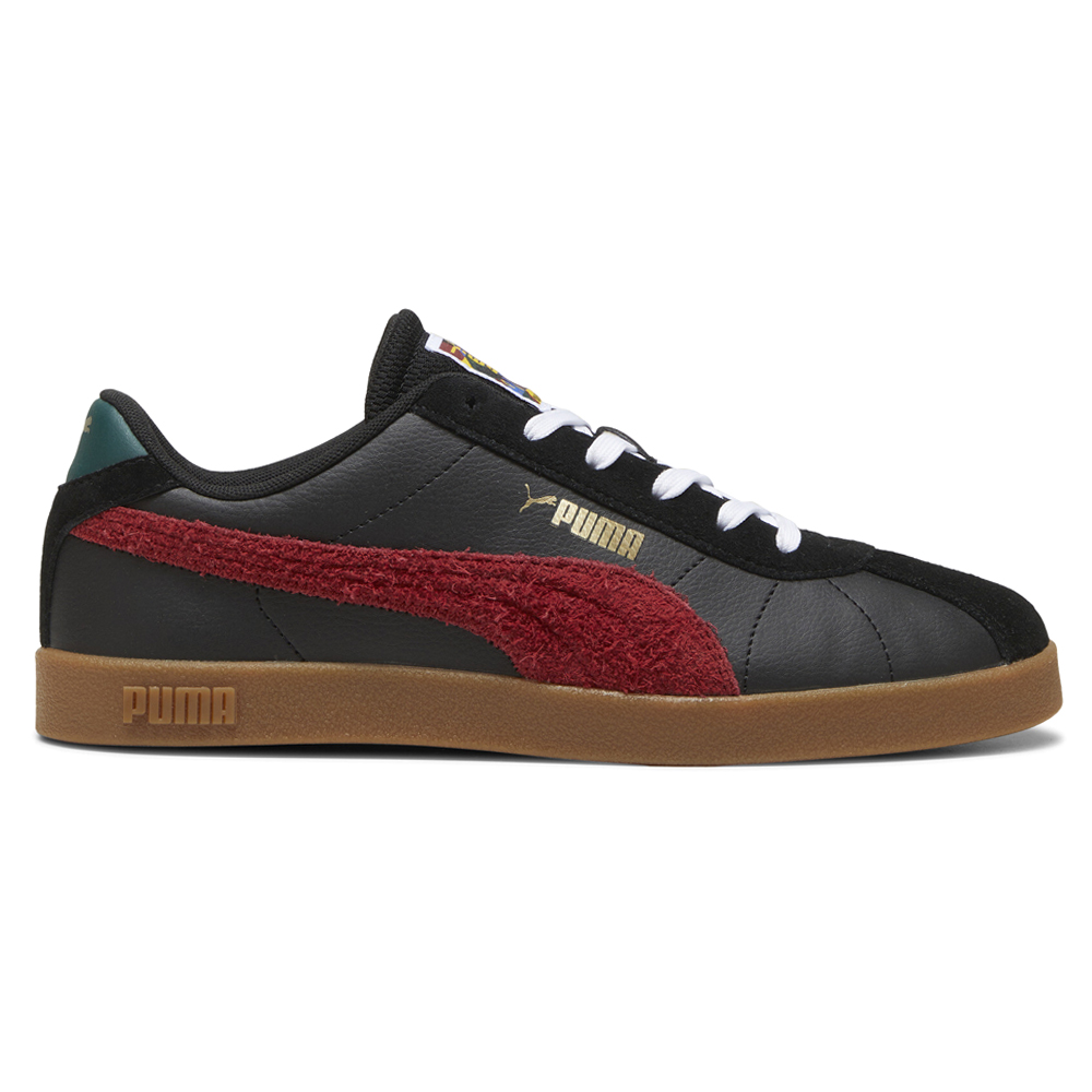 PUMA Club Ii Year Of Sports Lace Up Mens Black Sneakers