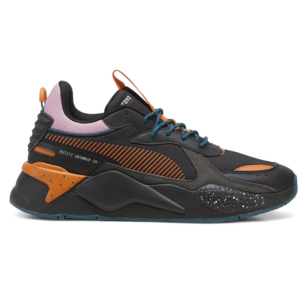 ランキング第1位 Up Lace Trail RsX Puma Mens Shoes Casual Sneakers Black ウェア