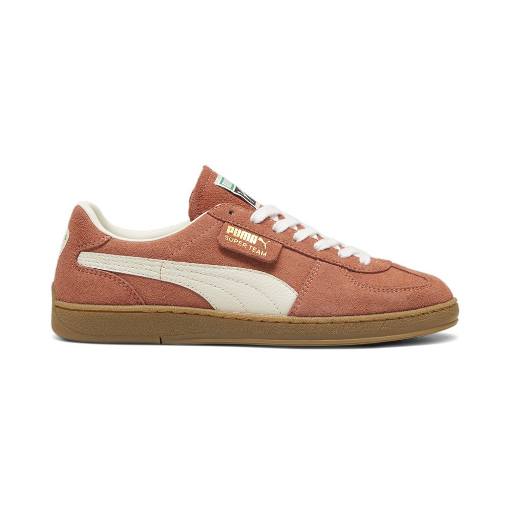 PUMA Super Team Lace Up Mens Orange Sneakers Casual Shoes 39852803