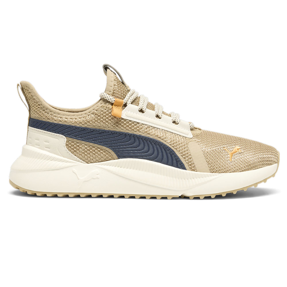 PUMA Pacer Future Street Plus Lace Up Mens Beige Sneakers Casual