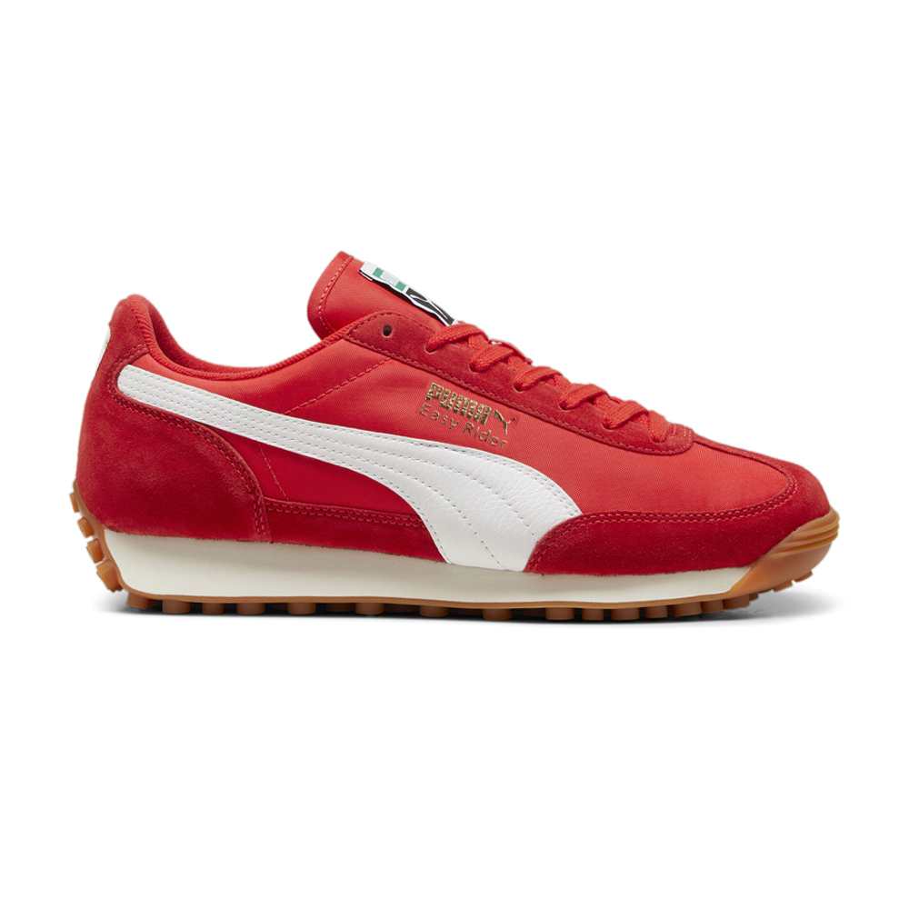 PUMA Easy Rider Vintage Sneakers in Red, Size 7.5