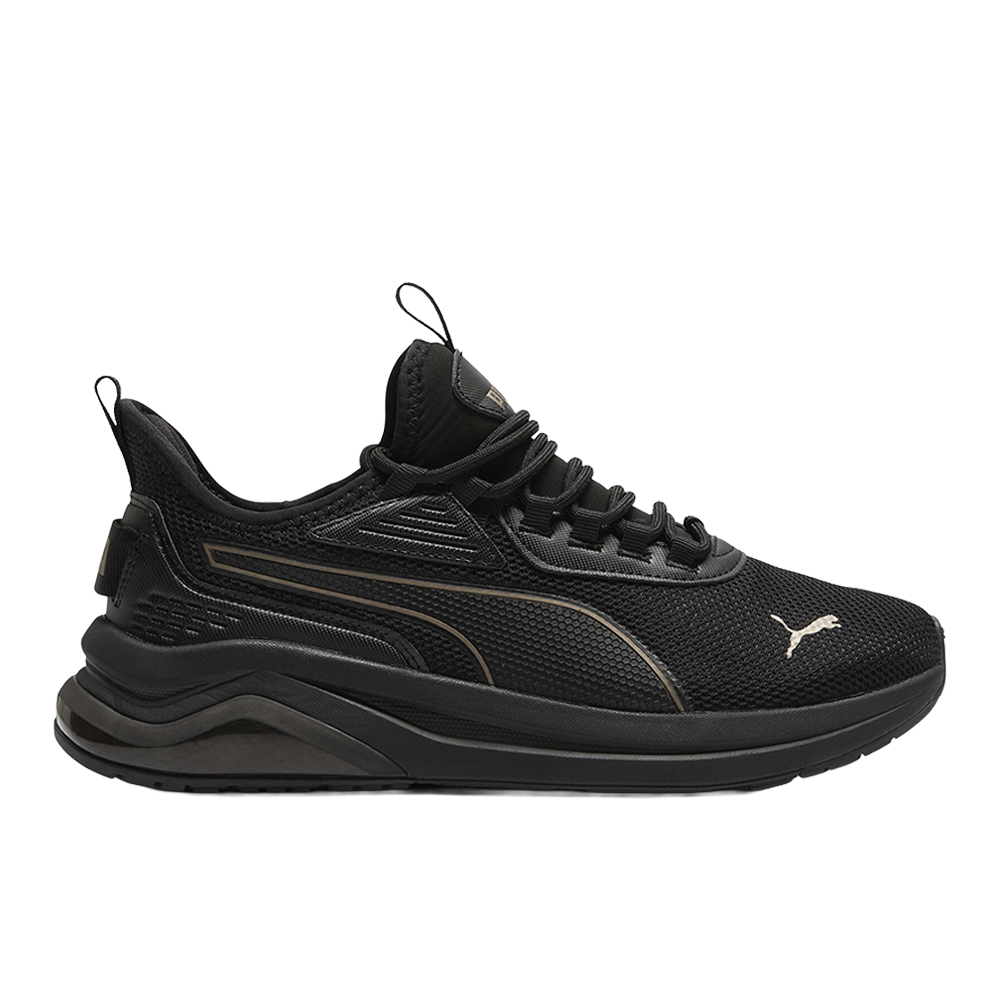 PUMA Amplifier Women's Wide Sneakers in Black, Size 11