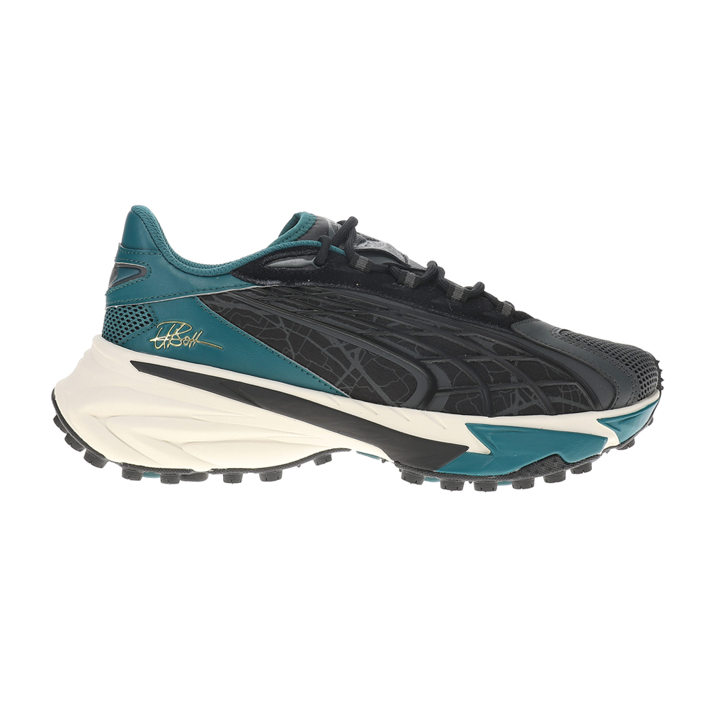 PUMA Spirex Icons Of Speed Lace Up Mens Black Sneakers