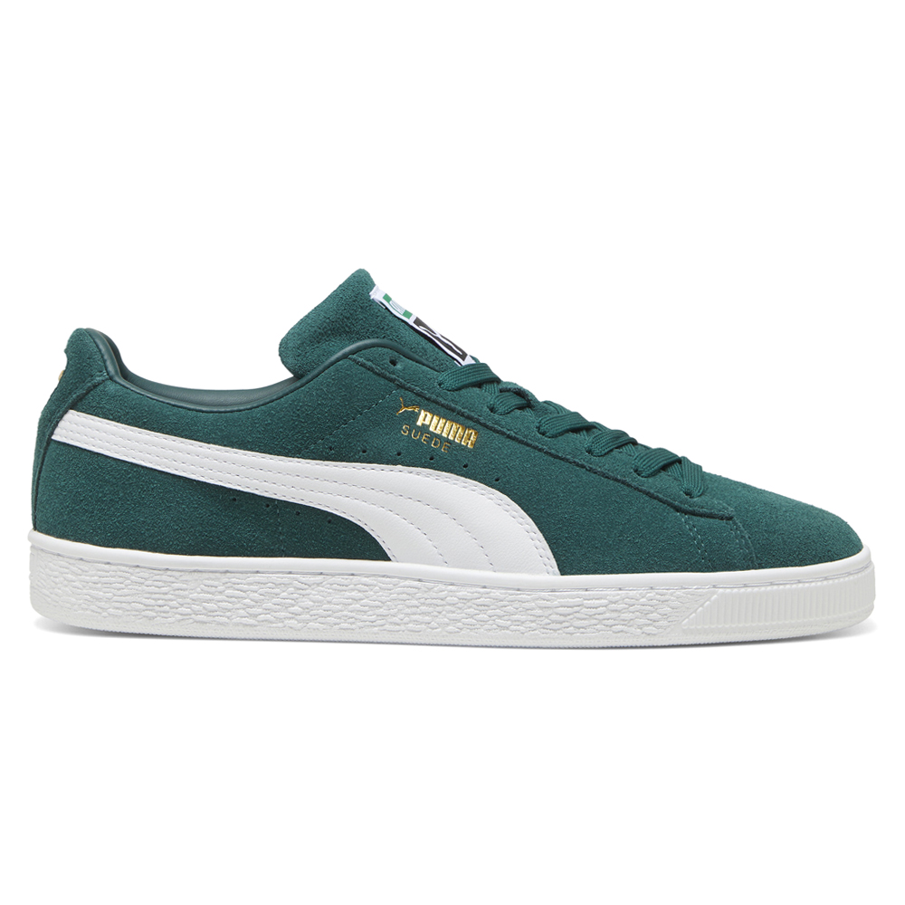 スニーカー PUMA Suede Classic Green White 39978115 PUMA Suede Classic Lace Up Mens Green Sneakers Casual Shoes