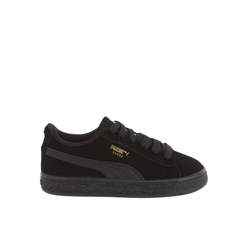 PUMA Suede Classic Little Kids' Sneakers in Black, Size 2