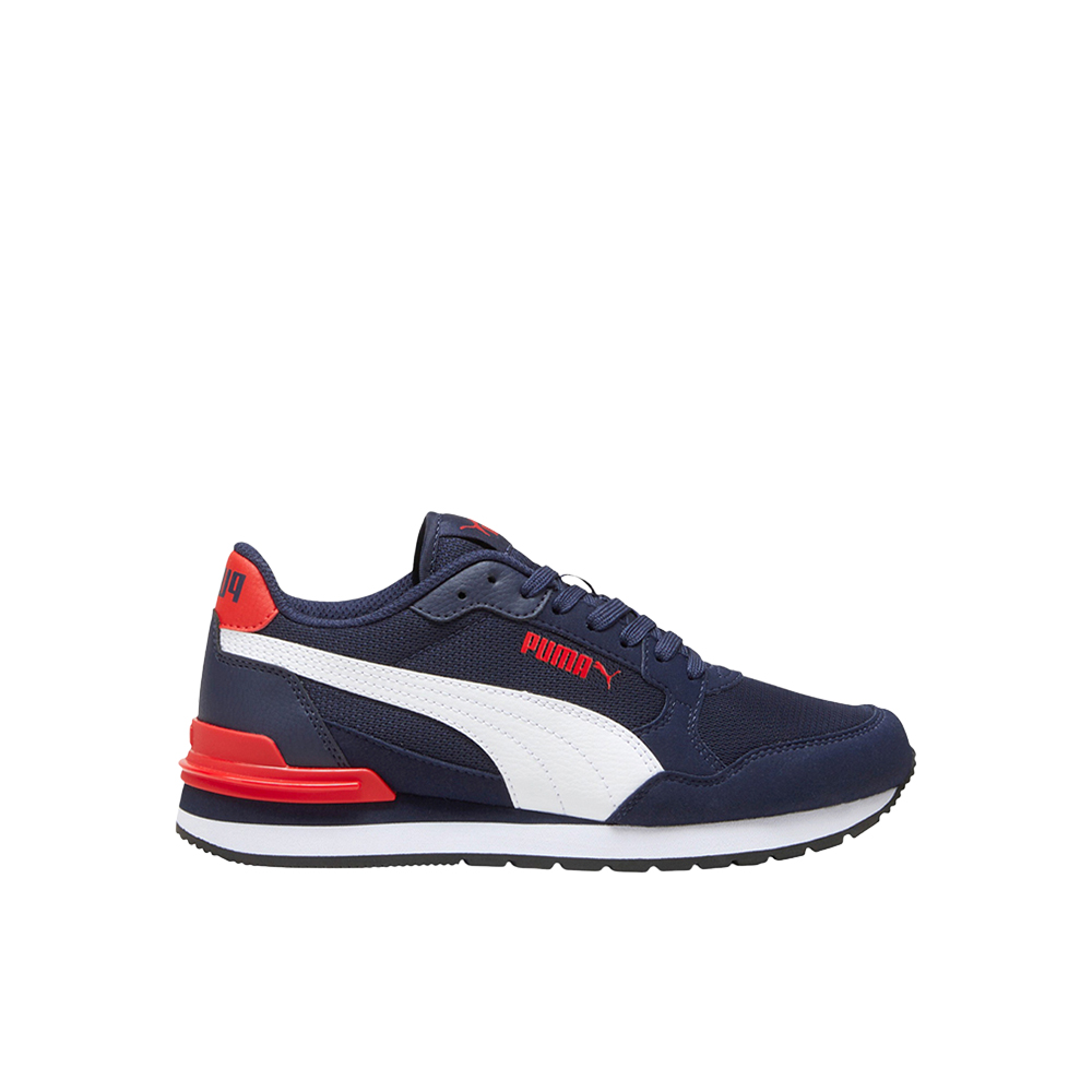 PUMA ST Runner V4 Mesh Lace Up Sneakers (Youth)