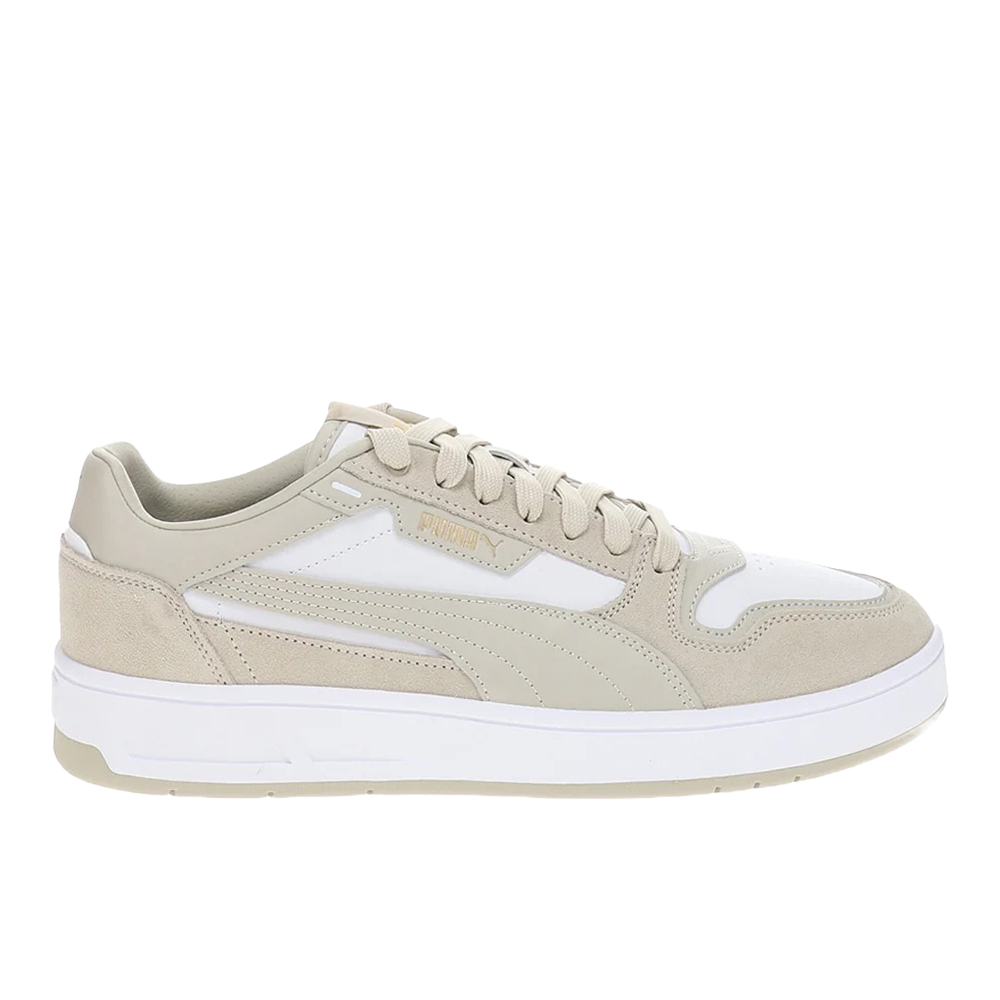 PUMA Court Classic Street Suede Men's Sneakers in White, Size 8