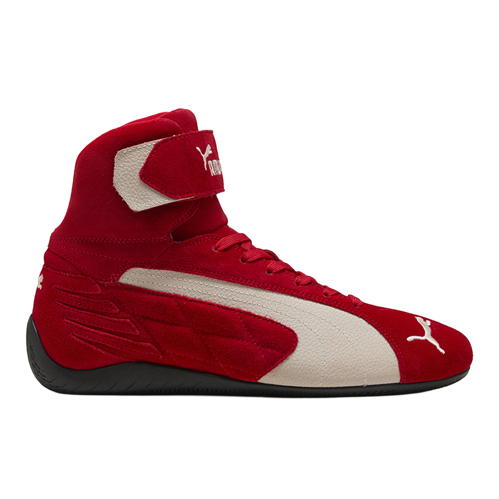 PUMA Speedcat Mid Lace Up Mens Red Sneakers Casual Shoes 40038402