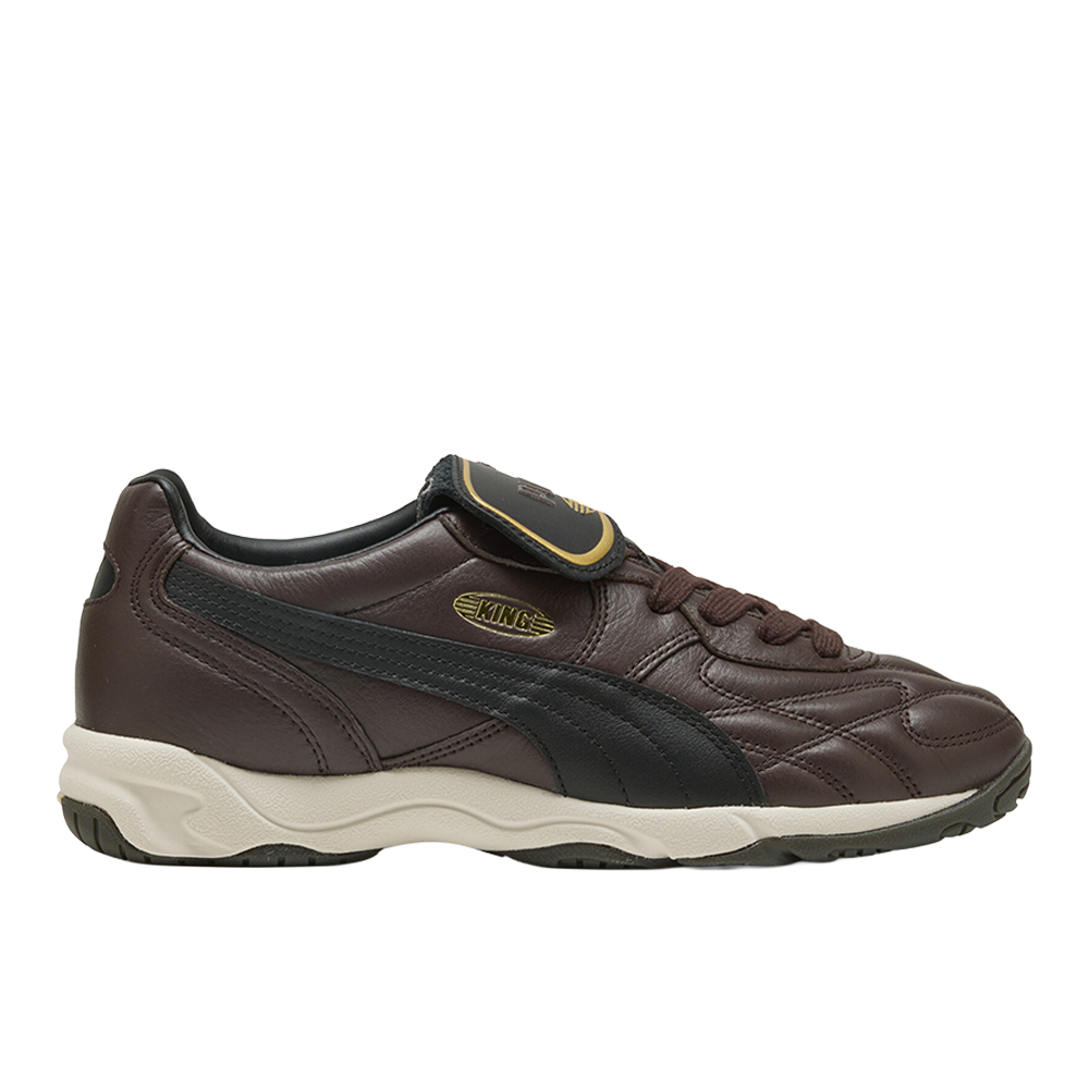 PUMA King Indoor Sneakers in Brown, Size 7