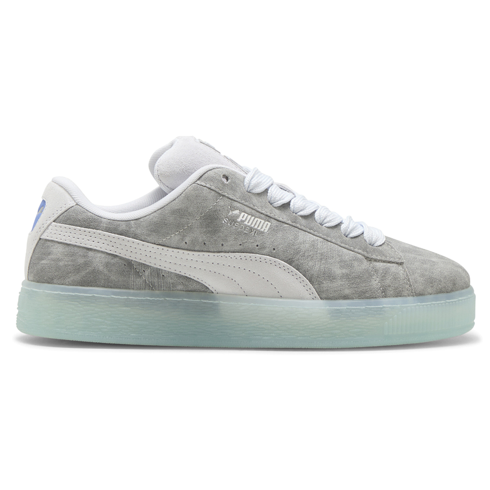 PUMA Suede Xl Gure Lace Up Mens Grey Sneakers Casual Shoes