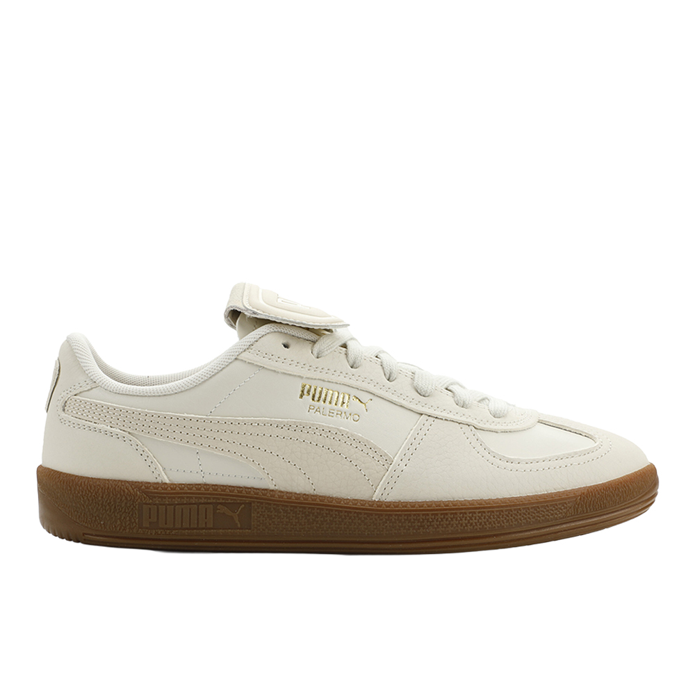 PUMA Palermo Premium Sneakers in White, Size 9