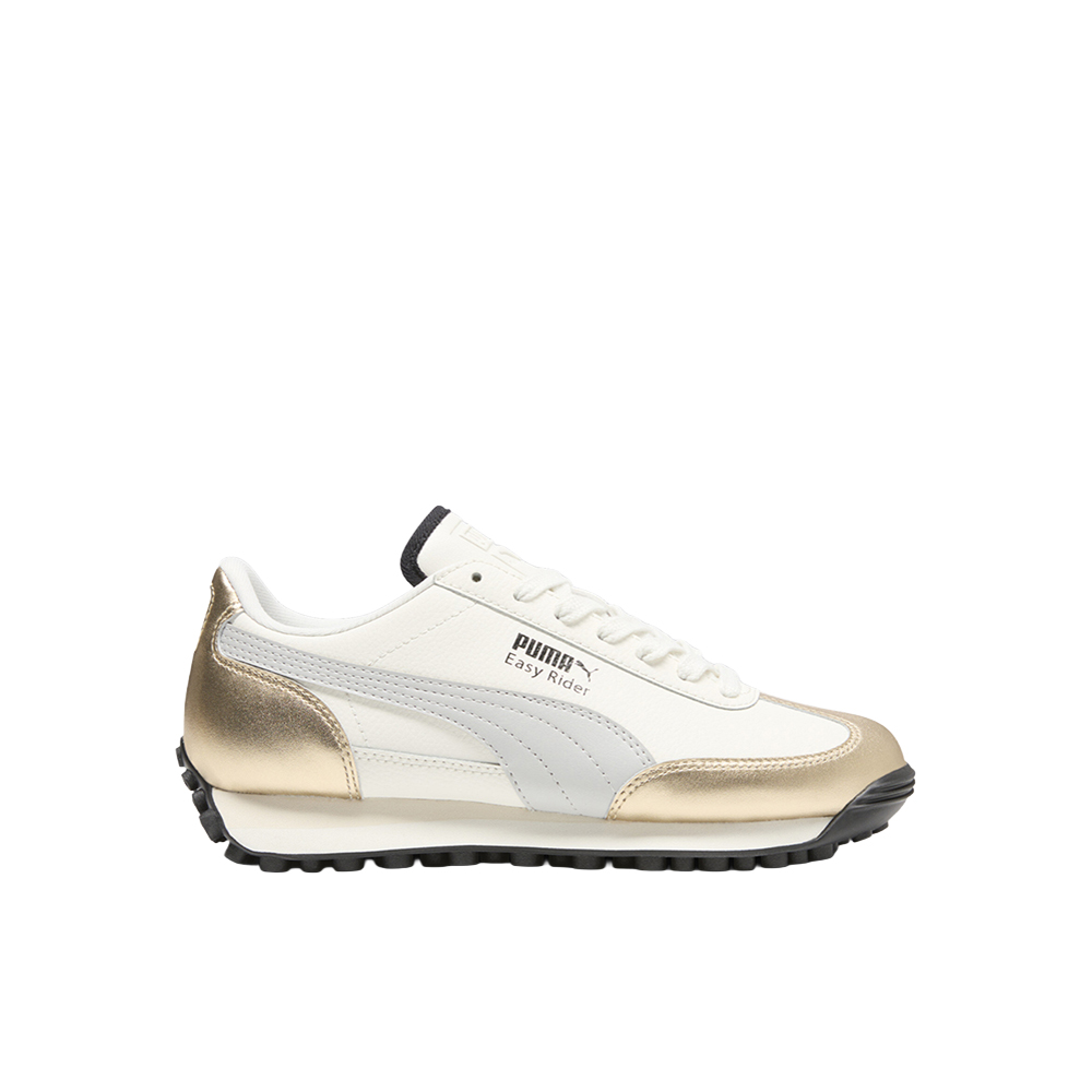 PUMA Easy Rider Mixed Metals Metallic Lace Up Sneakers (Youth)