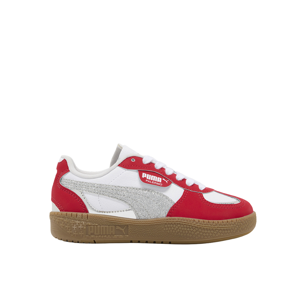 PUMA Palermo Moda Holiday Glitz Lace Up Sneakers (Youth)