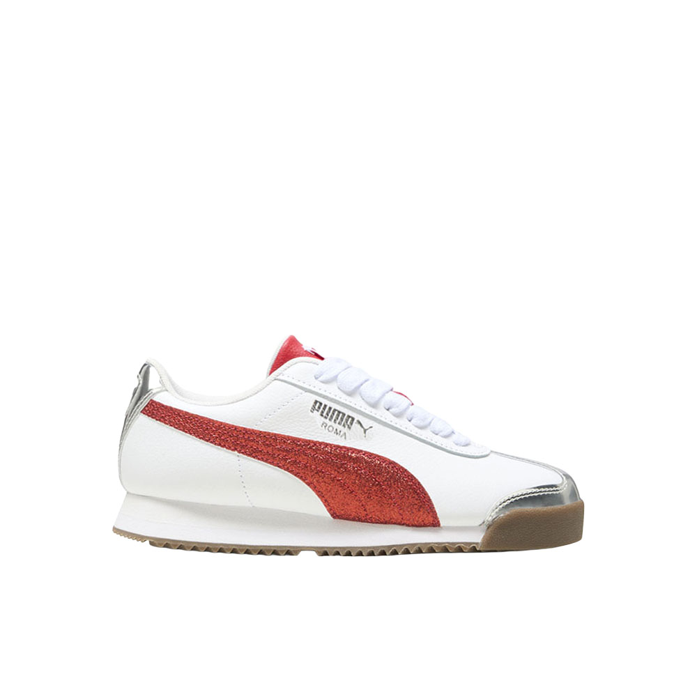 PUMA Roma 24 Holiday Glitz Lace Up Sneakers (Youth)