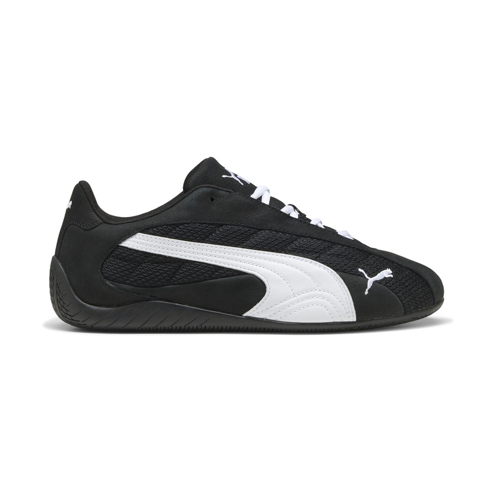 PUMA Speedcat Plus Lace Up Mens Black Sneakers Casual Shoes