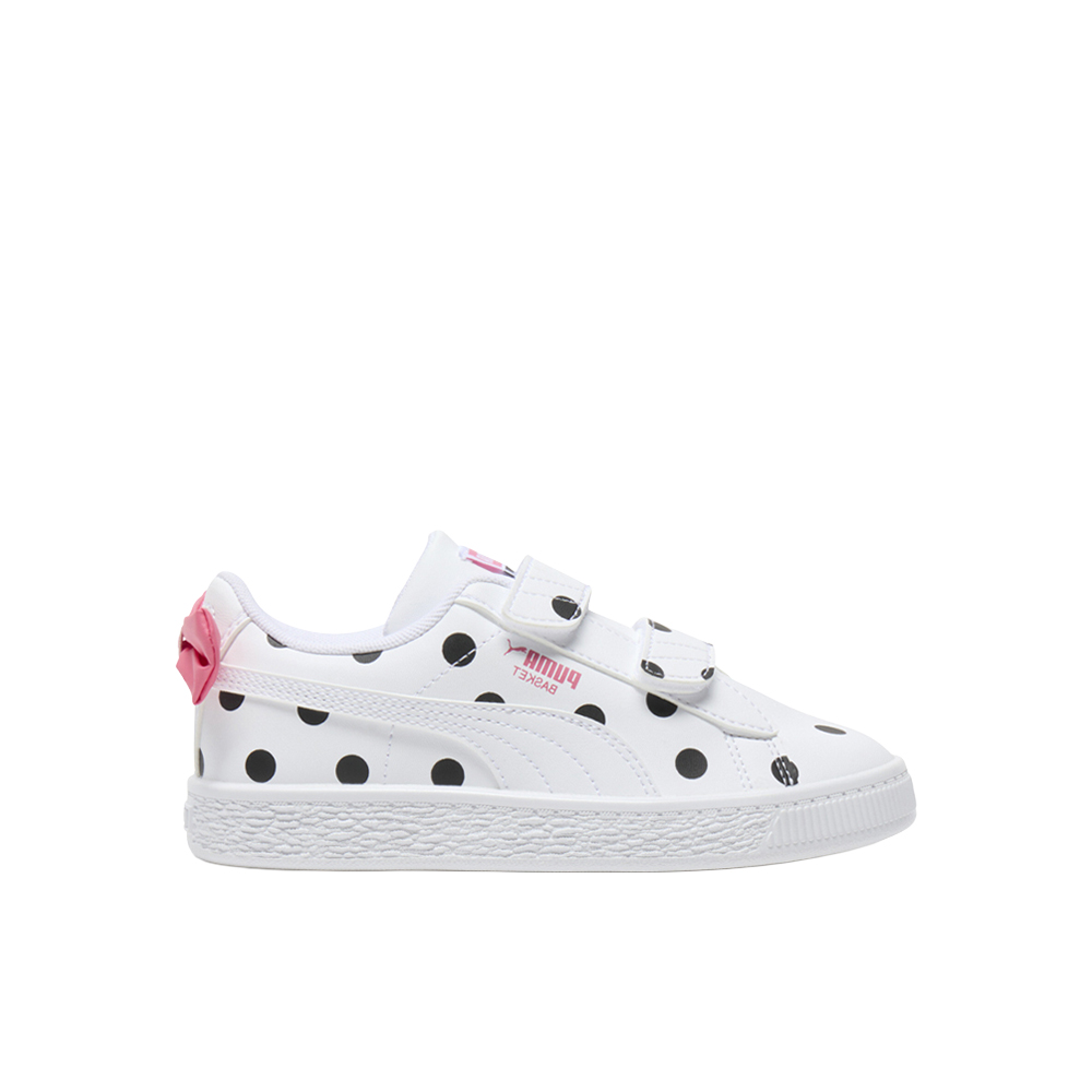PUMA Basket Bow V Slip On Sneakers (Youth)