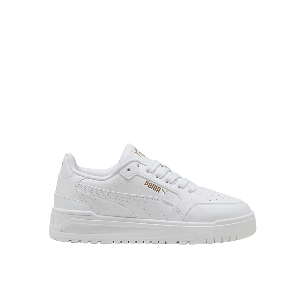PUMA Shuffle Downtown Lo Big Kids' Sneakers in White, Size 4.5