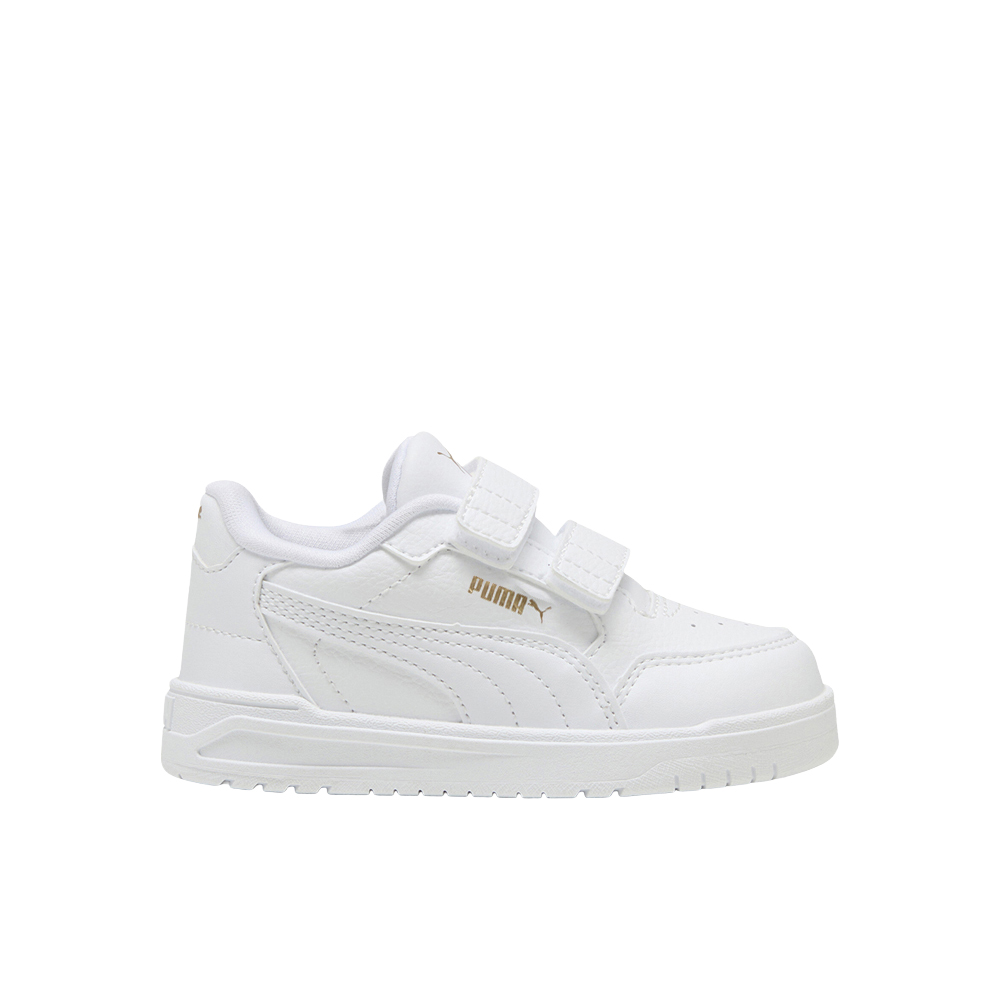 PUMA Shuffle Downtown Lo Toddlers' Easy On Sneakers in White, Size 5