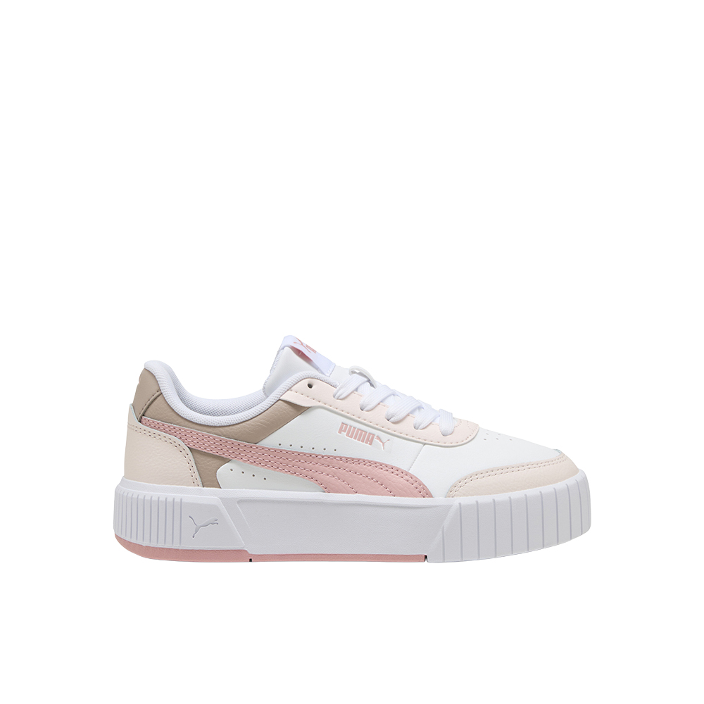 PUMA Carina Mia Big Kids' Sneakers in White, Size 6.5