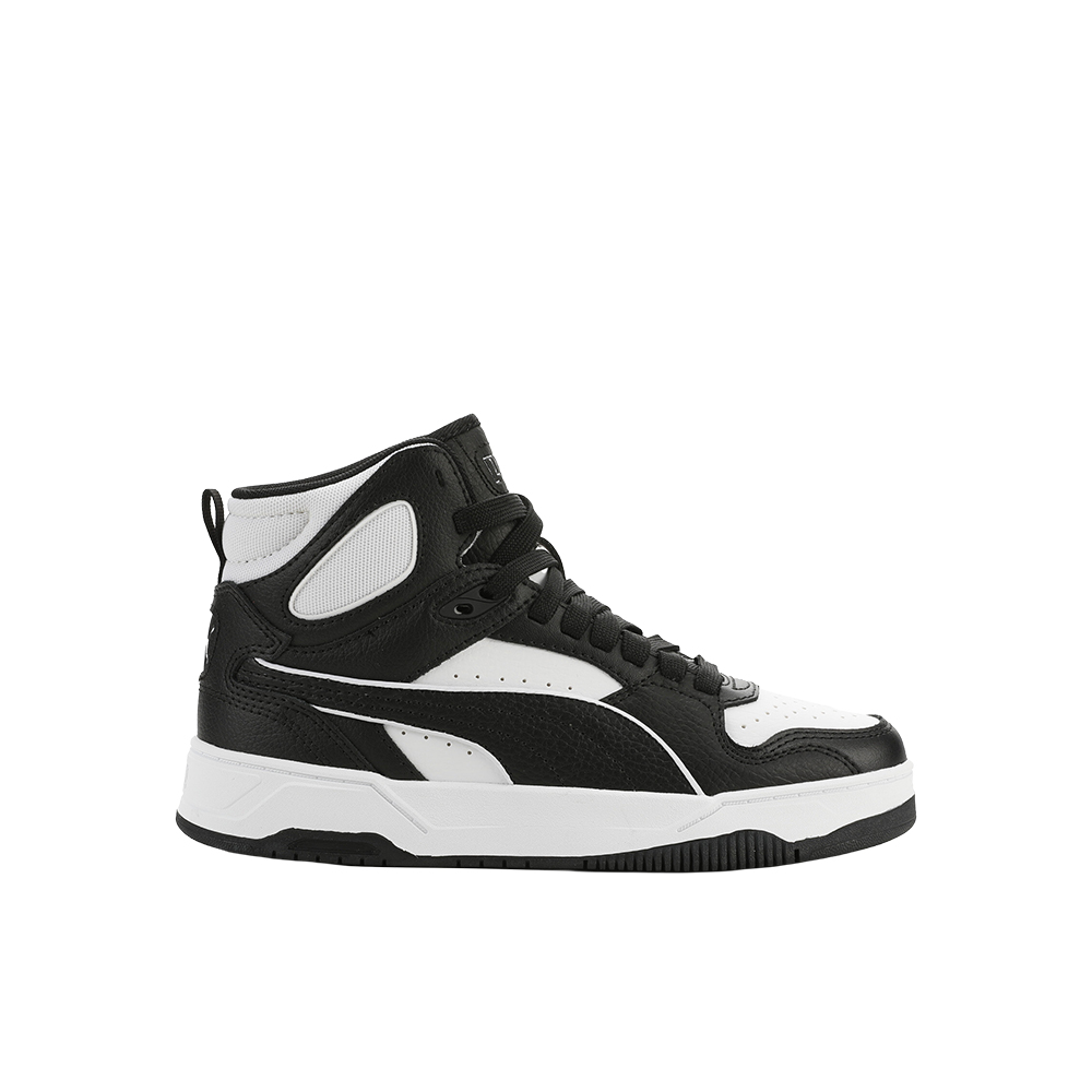 PUMA Rebound Break Mid Lace Up Sneakers (Youth)