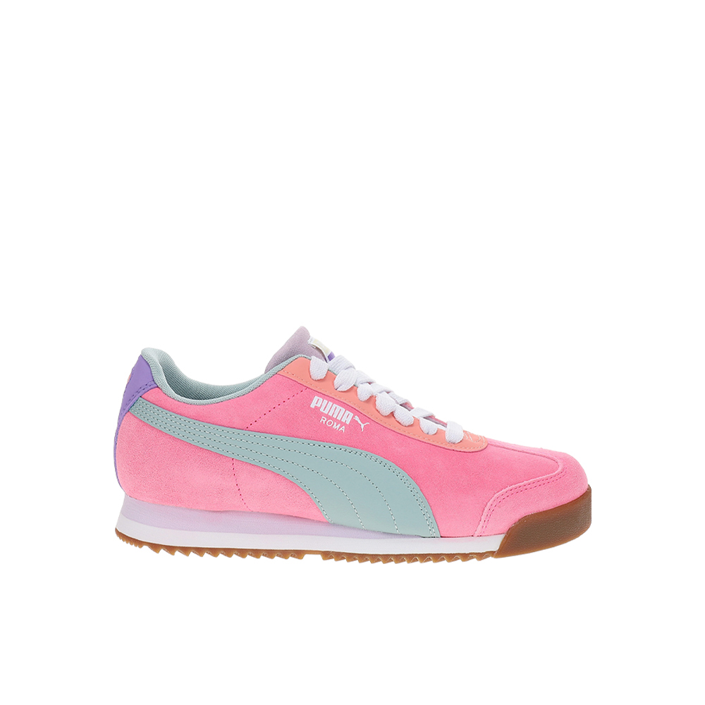 PUMA Roma 24 Fem Color Blocking Lace Up Sneakers (Youth)