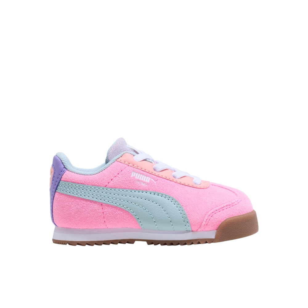 PUMA Roma 24 Fem Color Blocking Lace Up Sneakers (Youth)