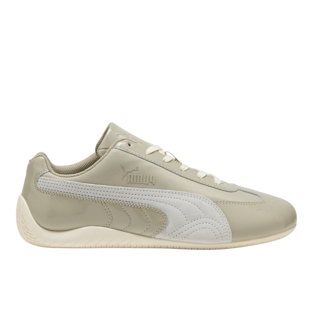 PUMA Speedcat Patent Sneakers in Beige, Size 8.5