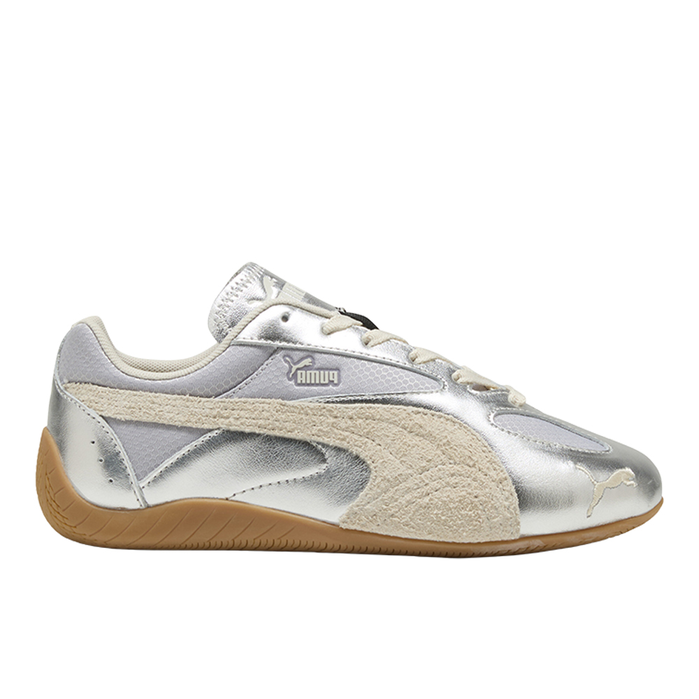 PUMA Speedcat Lou Metallic Women's Sneakers in Grey, Size 11