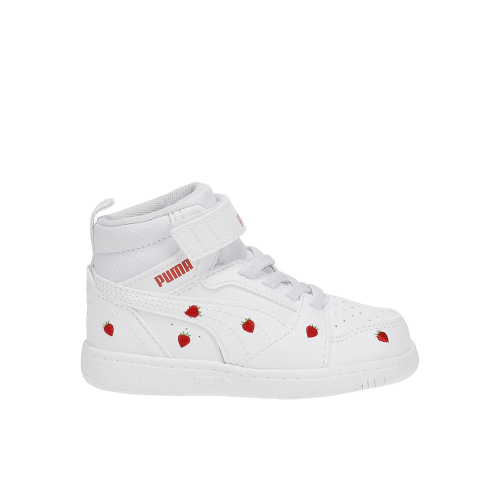 PUMA Rebound V6 Mid Strawberry Easy On Sneakers (Toddler)