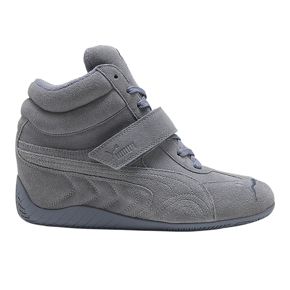 PUMA Speedcat Wedge Tonal Women's Sneakers in Grey, Size 5.5