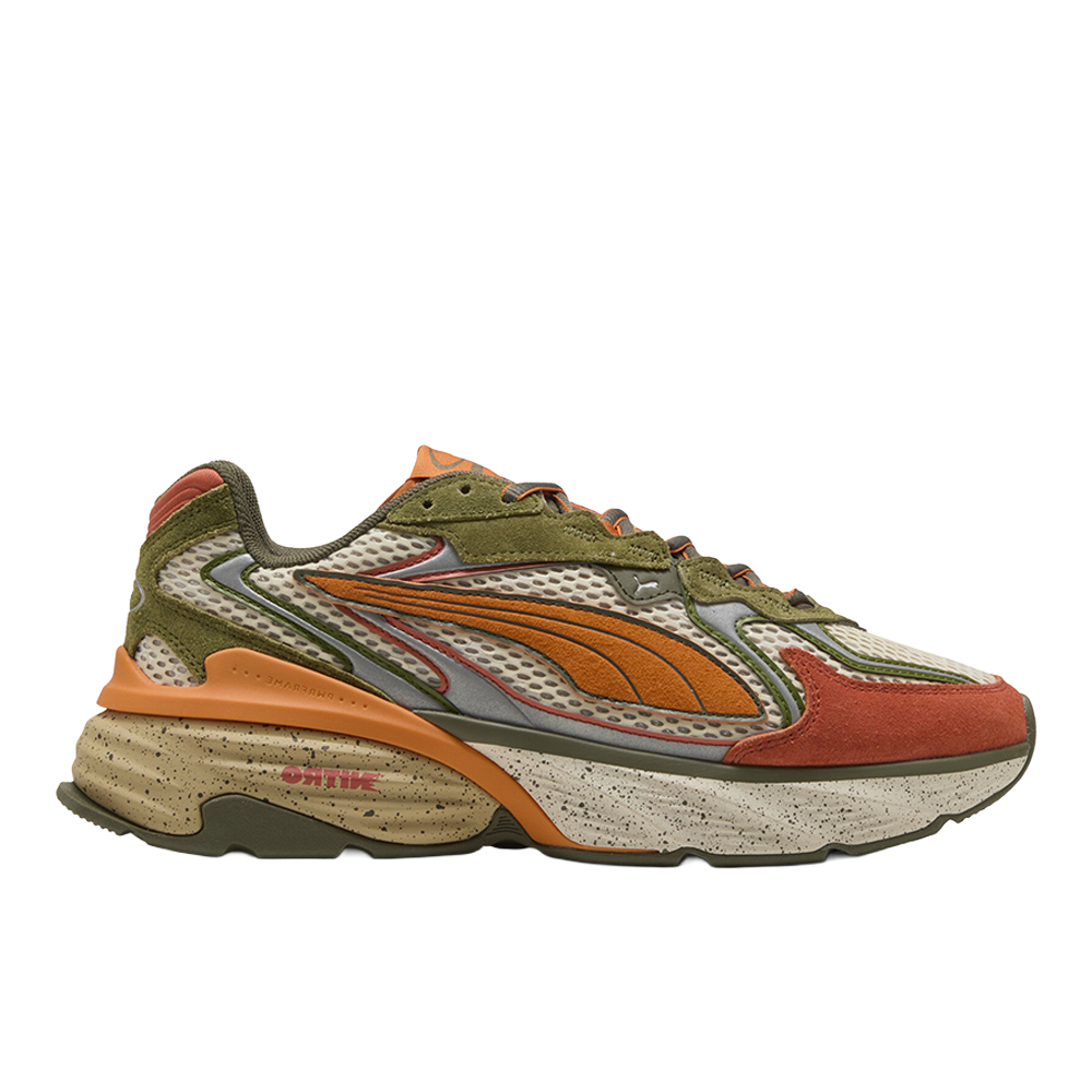 PUMA Fade Overload Men's Sneakers in Orange, Size 12