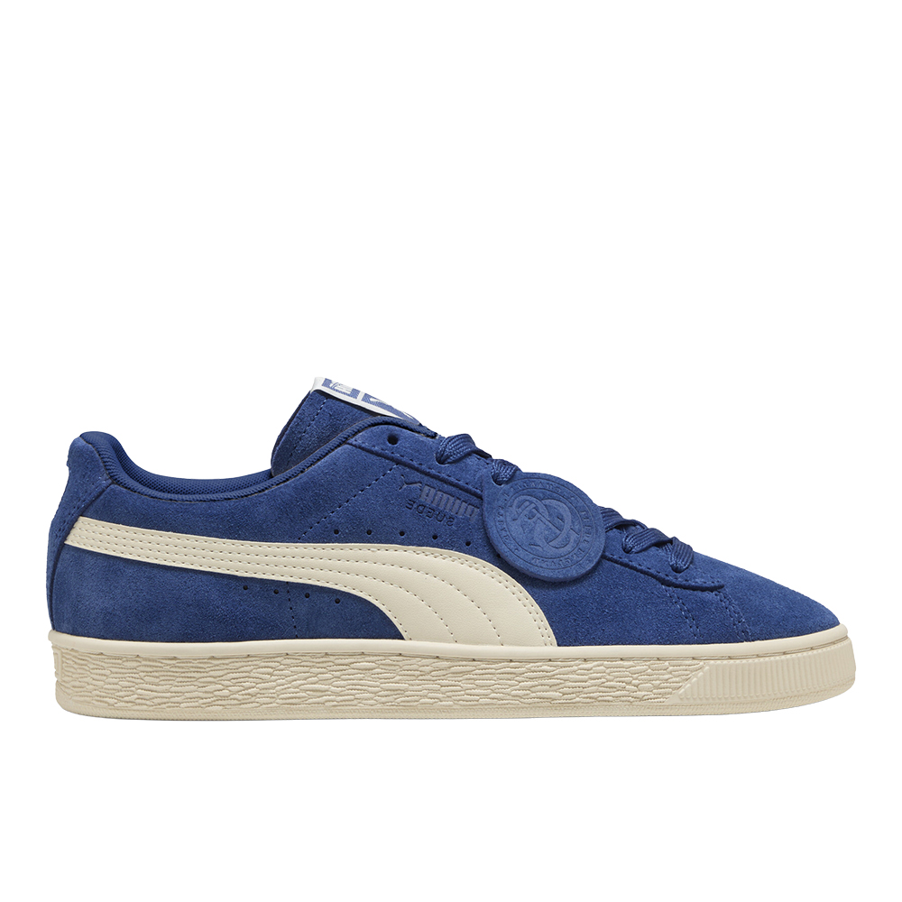 PUMA Suede Charles F. Stead Sneakers in Blue, Size 8