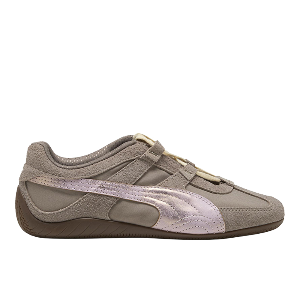 PUMA Speedcat Go Brushed Luxe Women's Sneakers in Beige, Size 8