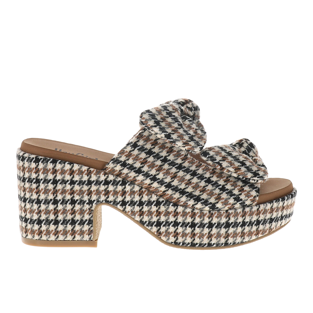 Corkys Put A Bow On It Block Heel Wedge Sandals
