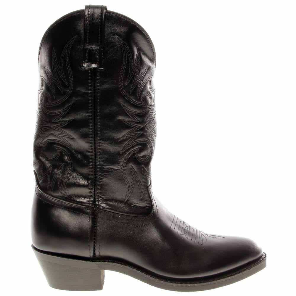 Shop Black Mens Laredo Paris Round Toe Cowboy Boots