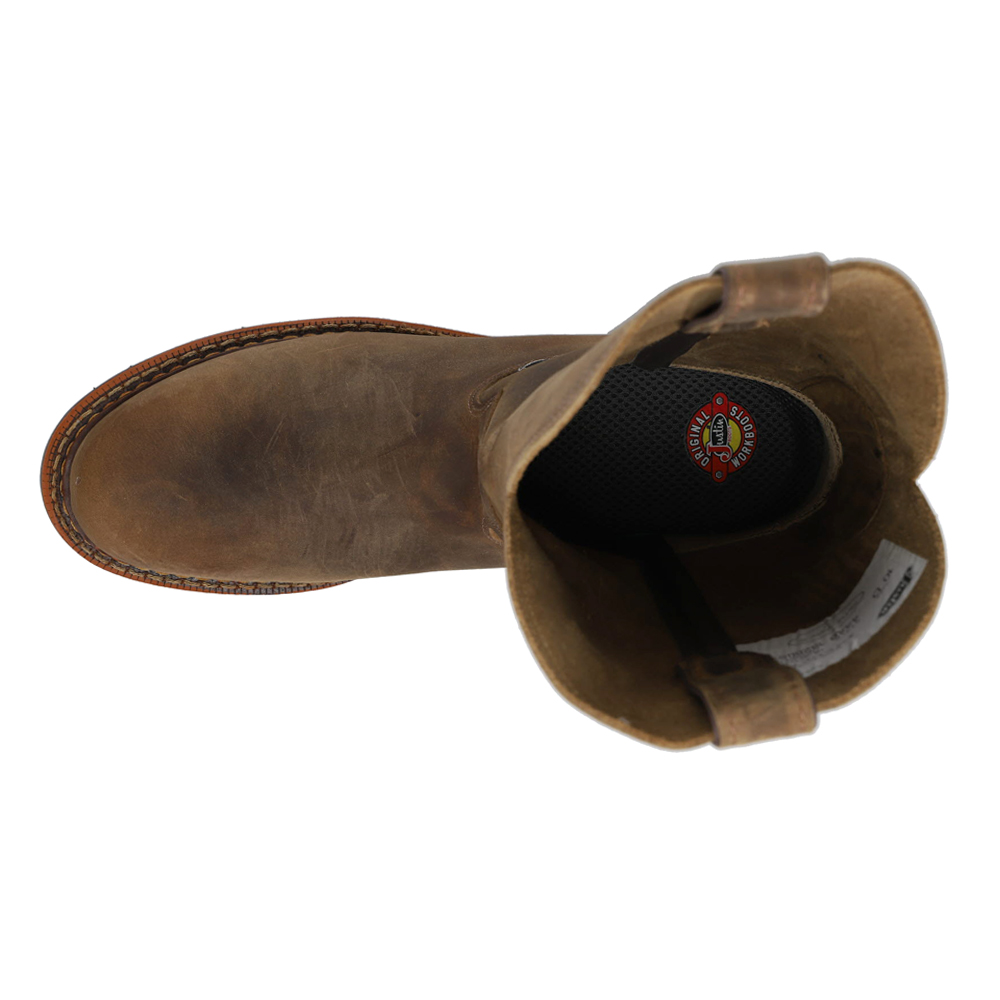 Justin Original Workboots Blueprint 11 pouces travail points de vente électrique homme marron travail coffre-fort