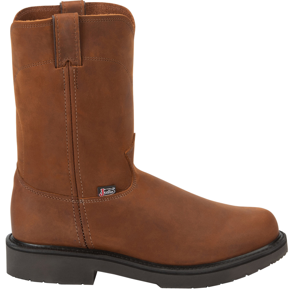 Justin Original Workboots Cargo Soft Toe EH Pull On Boots