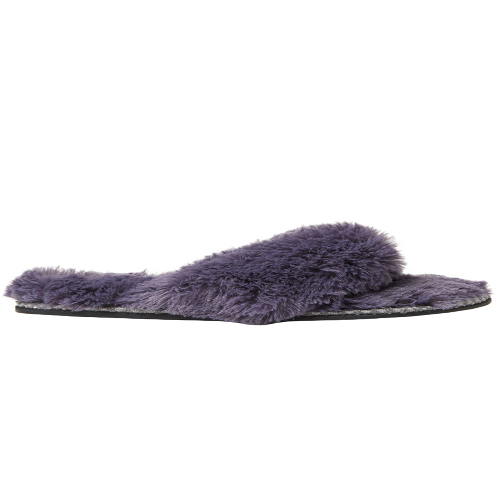 dearfoam leopard thong slippers